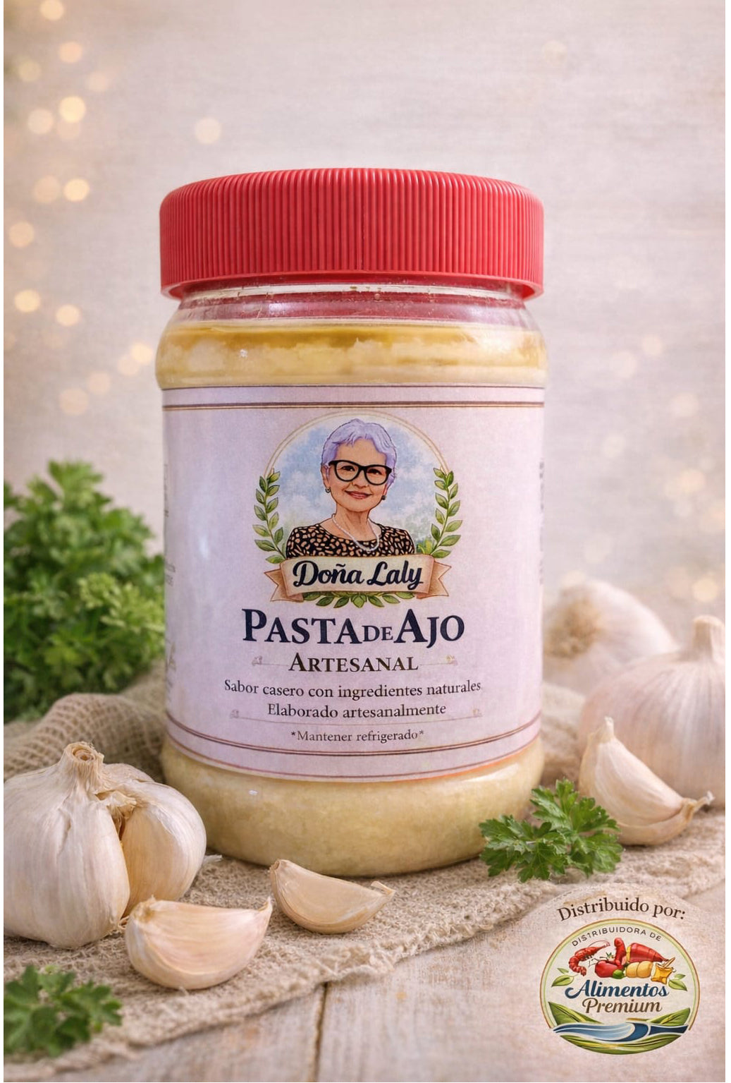 Pasta de Ajo Artesanal